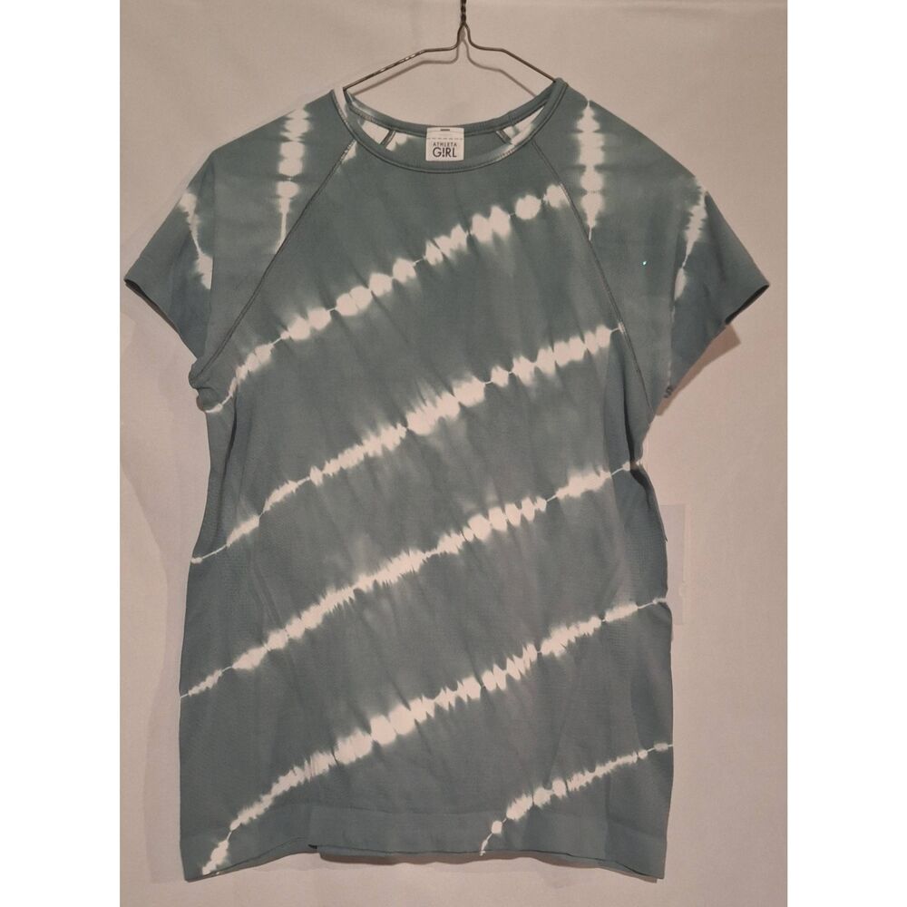 Athleta Girl Power Up Tie Dye‎ Tee Size 14 XL Girls NWT